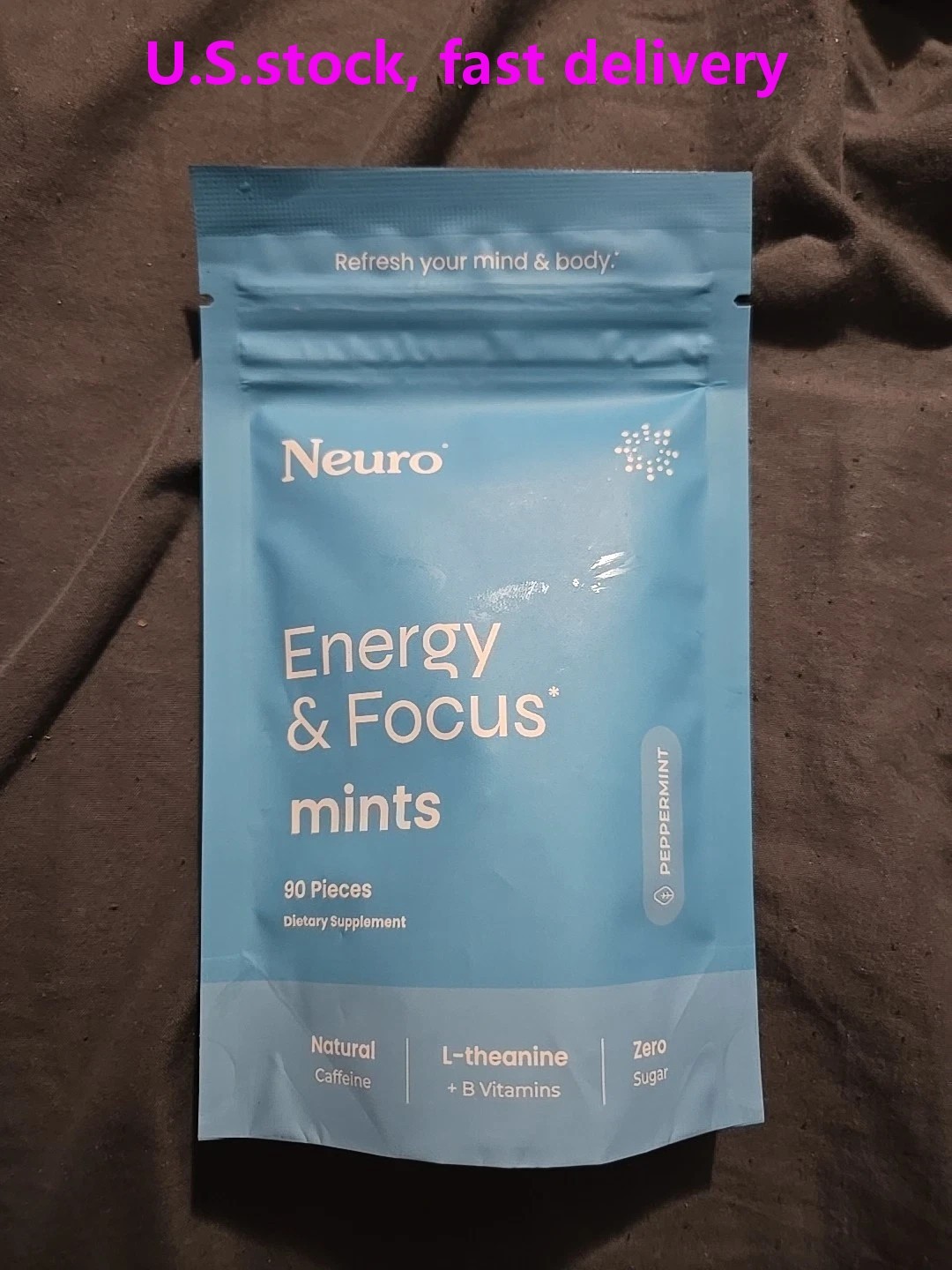 Neuro Mints: Energy & Focus- Peppermint- 90 Pieces*/