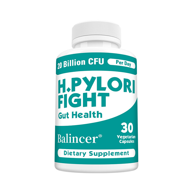 H.Pylori Fight W/ Lactobacillus Reuteri Gut Health Promotes Digestive 30-120Caps