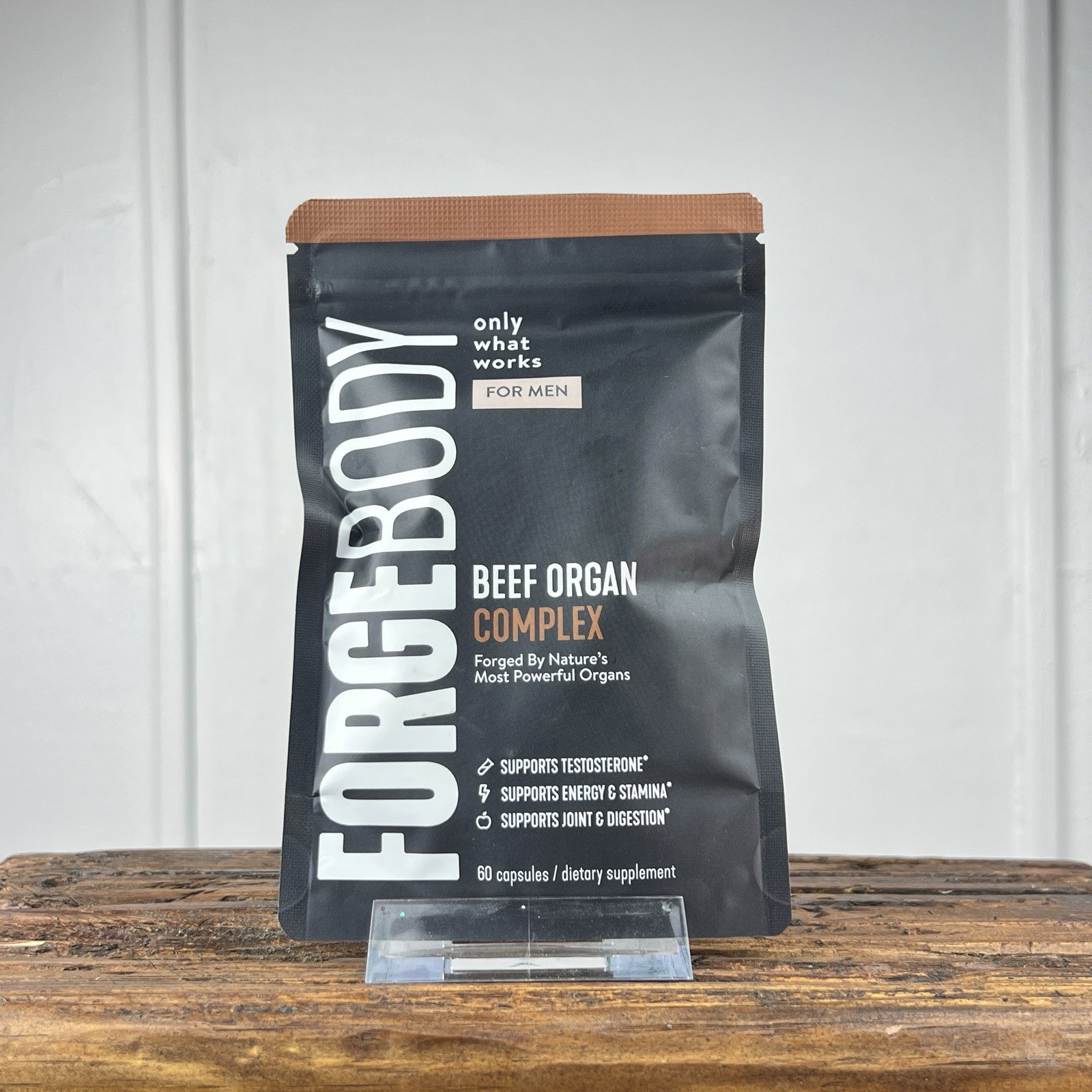 FORGEBODY Beef Organ Complex 60 Capsules | Grass Fed Organ Blend