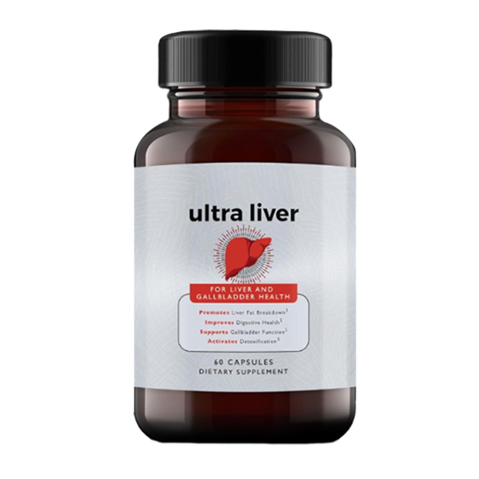UpWellness Ultra Liver Supplement For Liver Health And Gallbladder Support CT 60