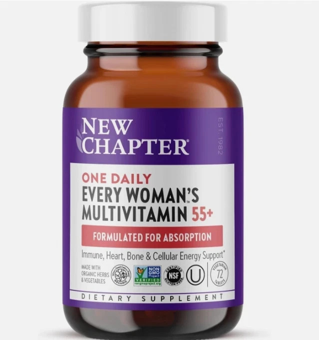 New Chapter Every Woman’s One Daily 55+ Multivitamin 72 Count