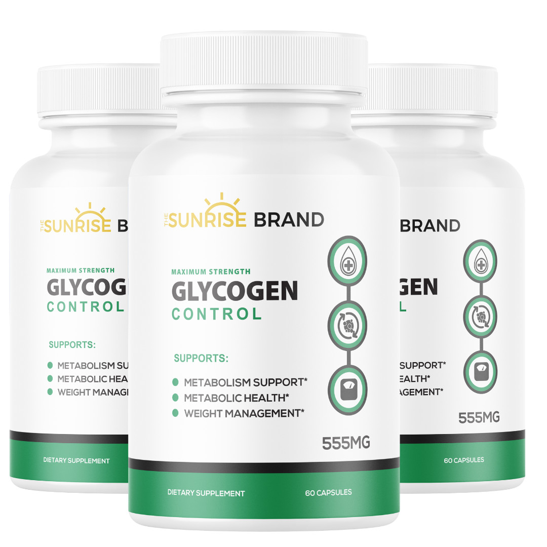 Glycogen Control Metabolism Support 3 Botles 180 Capsules