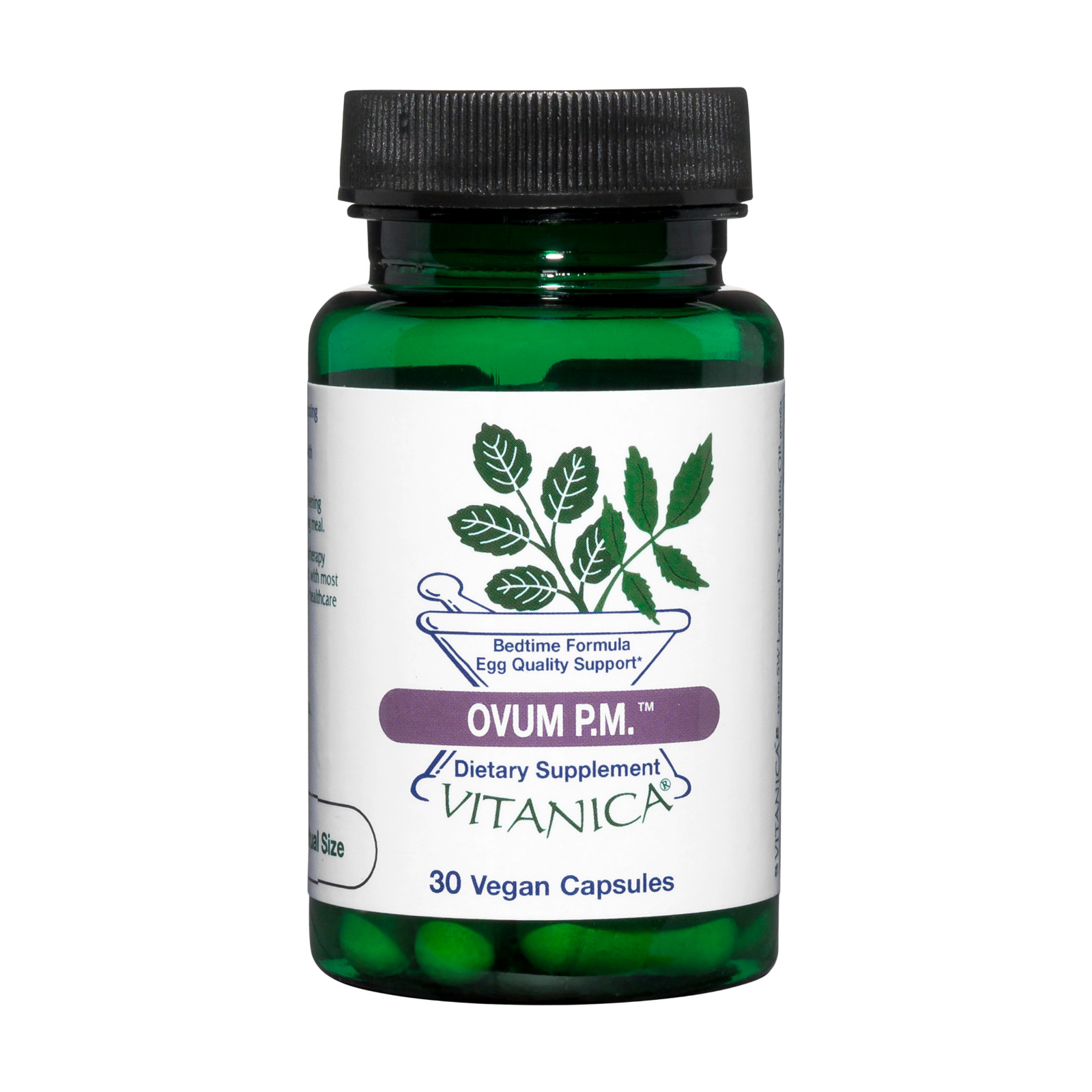 Vitanica, Ovum P.M. Bedtime Egg Quality Support, 30 capsules
