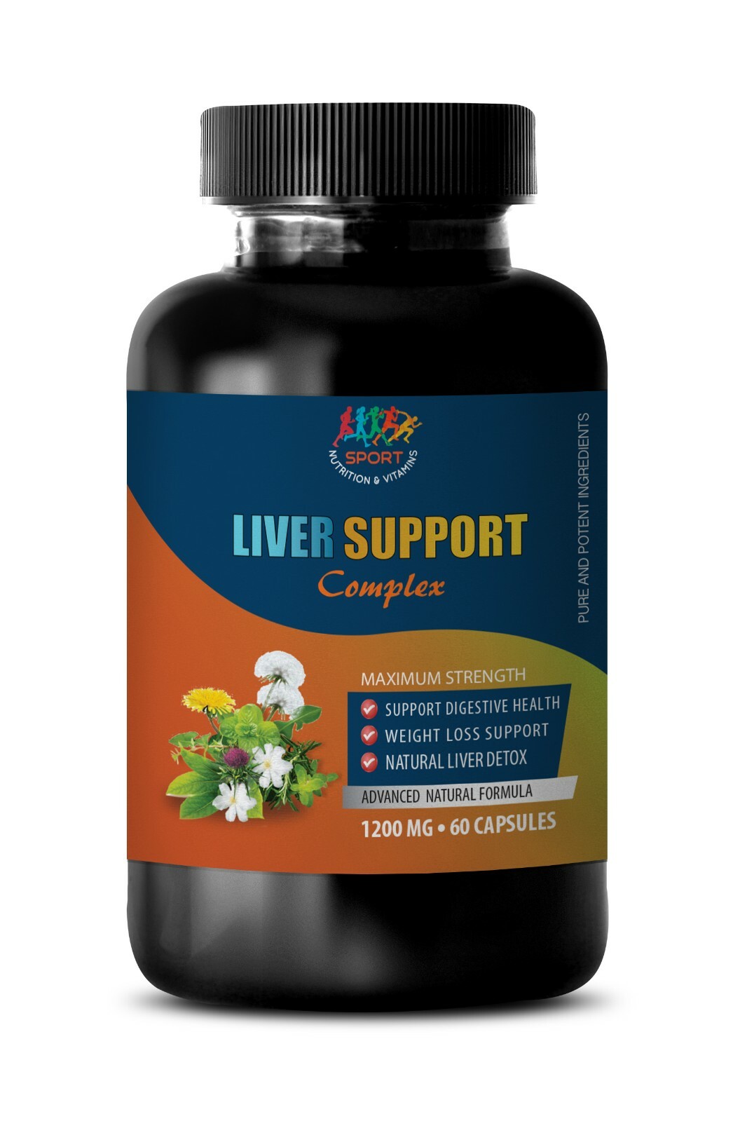 milk thistle extract – LIVER SUPPORT COMPLEX – weight loss supplement 1B