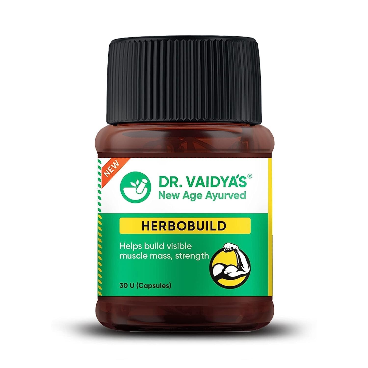 Dr. Vaidya’s Herbobuild 30 Capsules with safed musli for General Wellness