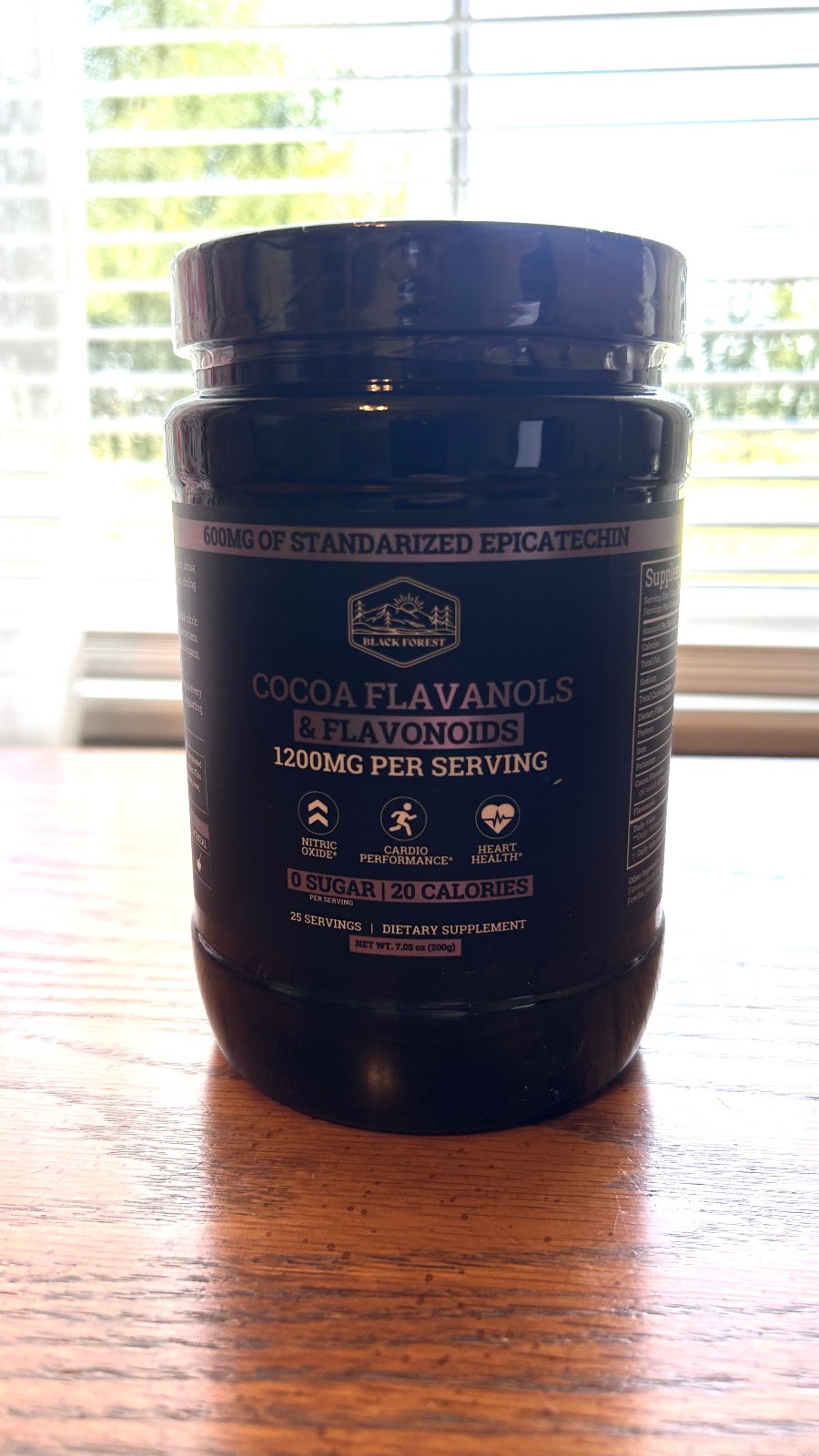 Black Forest Cocoa Flavanols & Flavonoids Powder 200g 25 Servings Sealed Ex 5/28