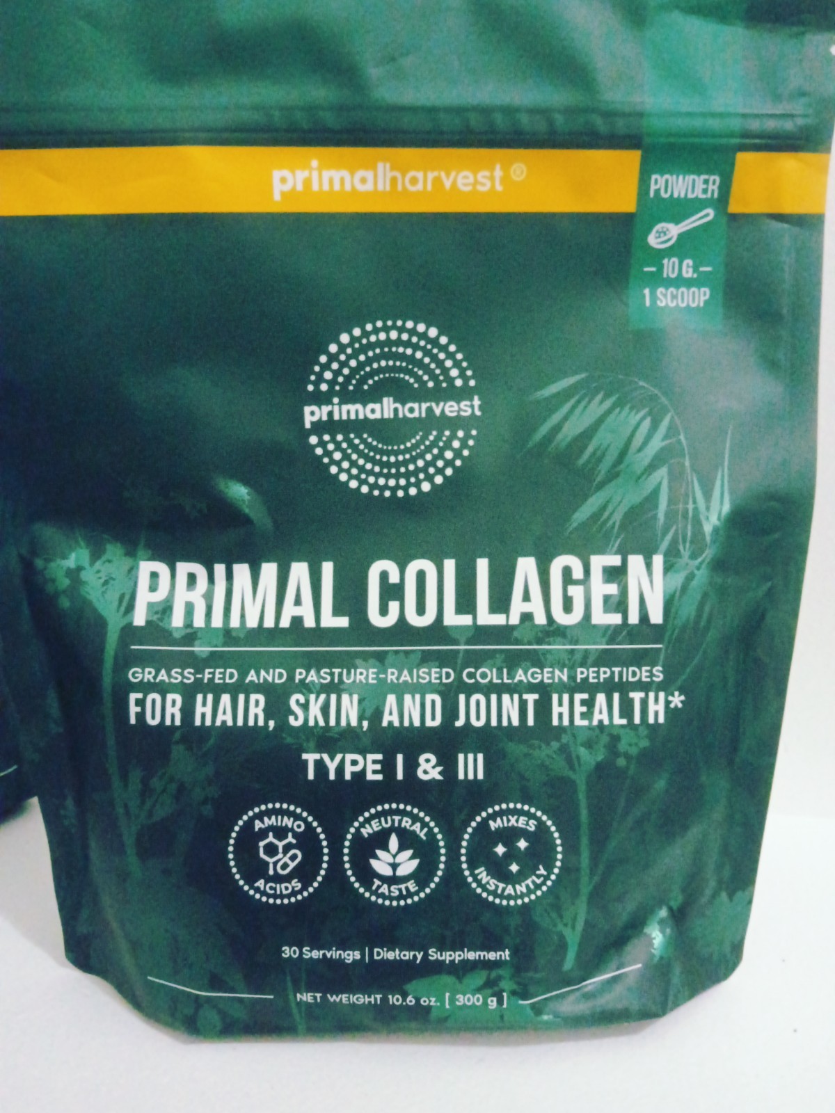 Primal Harvest Collagen Powder for Women or Men Primal Collagen Peptides usa f/s