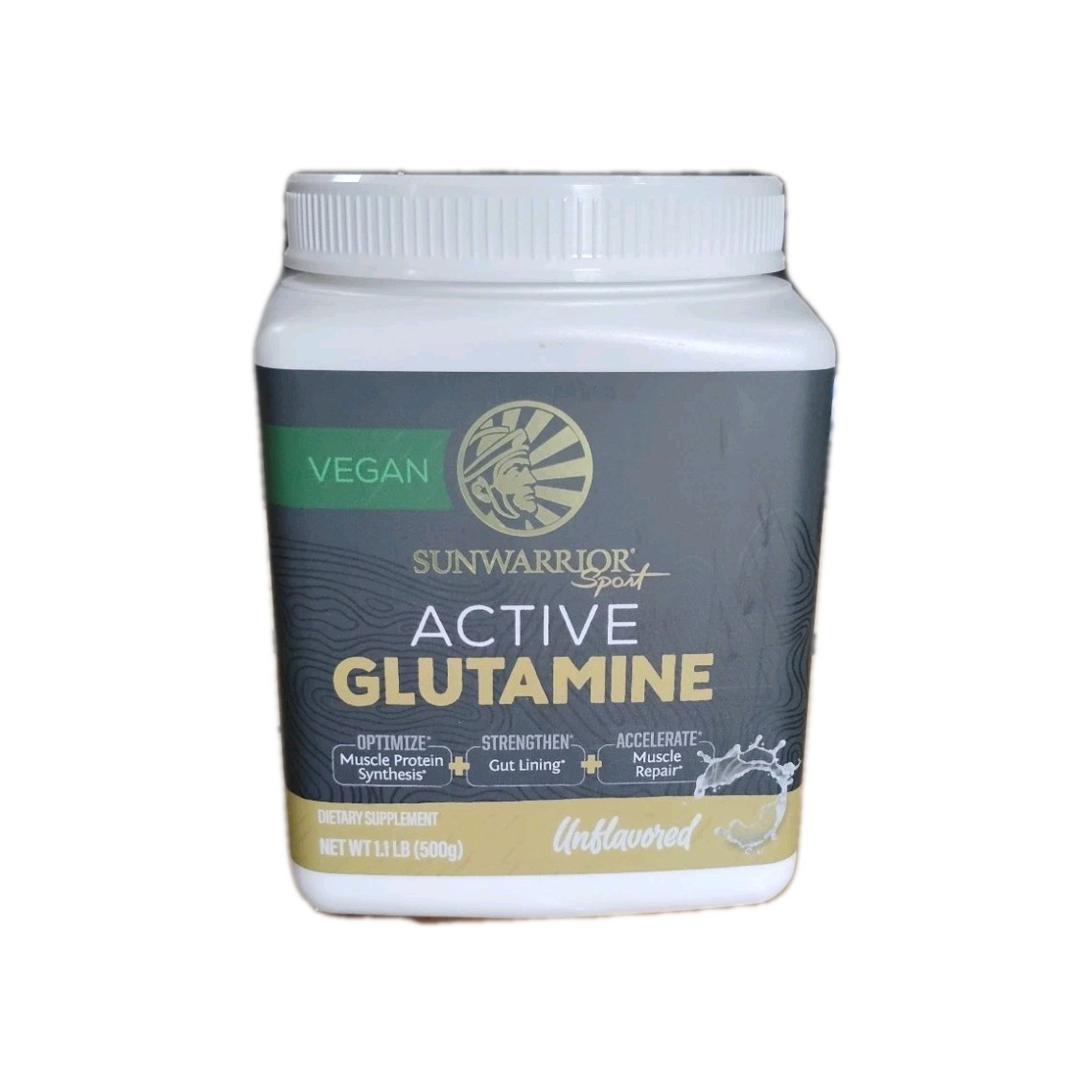 L-Glutamine Powder Supplement Support Muscle Recovery Gut Health. B5