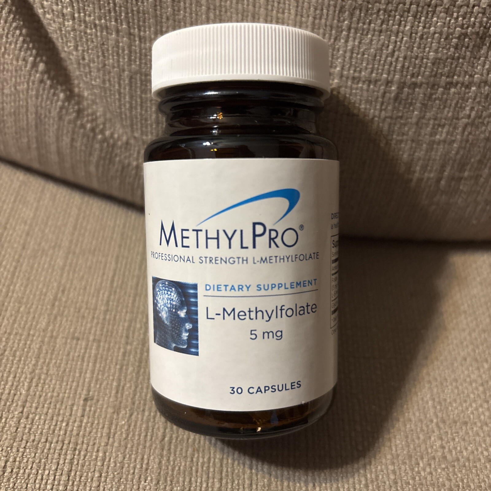 MethylPro L-Methylfolate – Professional Strength – 5 mg – 30 Capsules- Exp 03/26