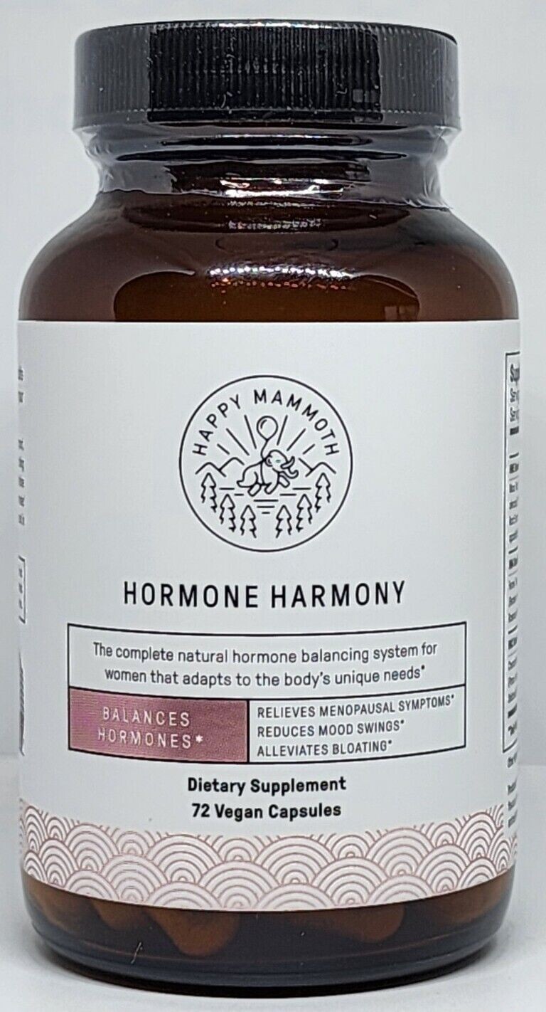 Happy Mammoth Hormone Harmony – FREE Same Day Shipping – BEWARE of COUNTERFEITS