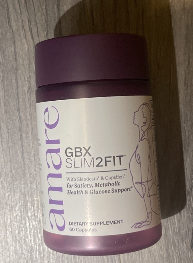amare GBX Slim2fit – Dietary Supplement 60 Capsules New FREESHIPPING exp 01/28