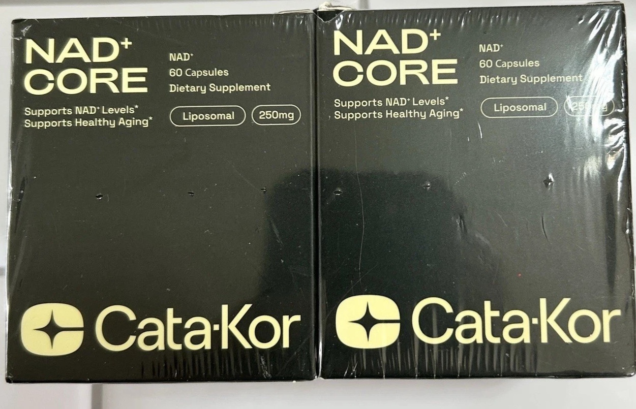2 CATAKOR NAD+CORE-Supplement for healthy Aging Support, 60 caps Each 250mg