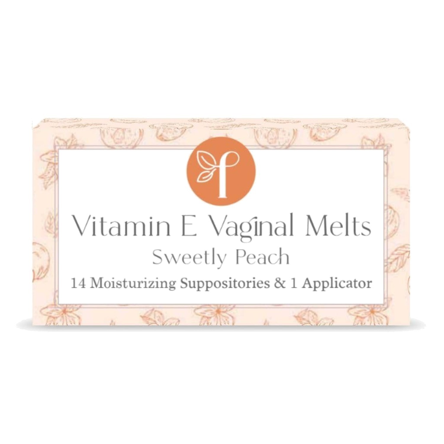 Intimate Wellness Peach Vaginal Melts – 100% Natural Relief & Comfort – 14 Melts