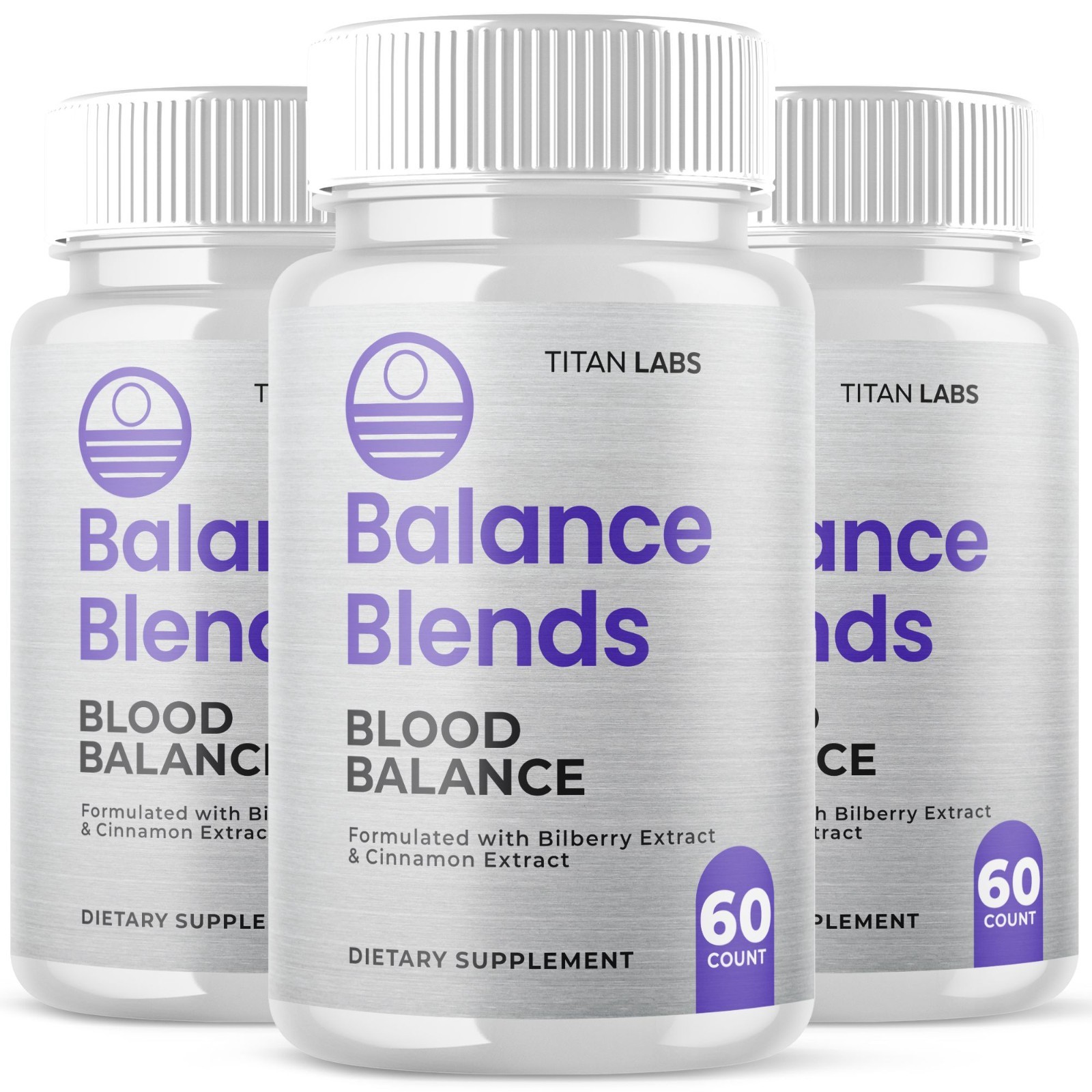 (3 Pack) Balance Blends Advanced Blood Support Supplement BalanceBlends 180 Caps