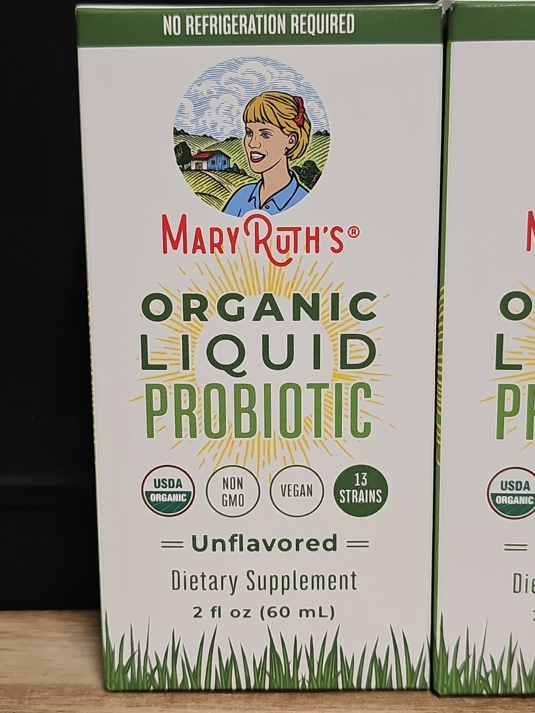 Lot of 2 Mary Ruth’s Organic Liquid Probiotic 2 oz Bottles. Exp 12/2025