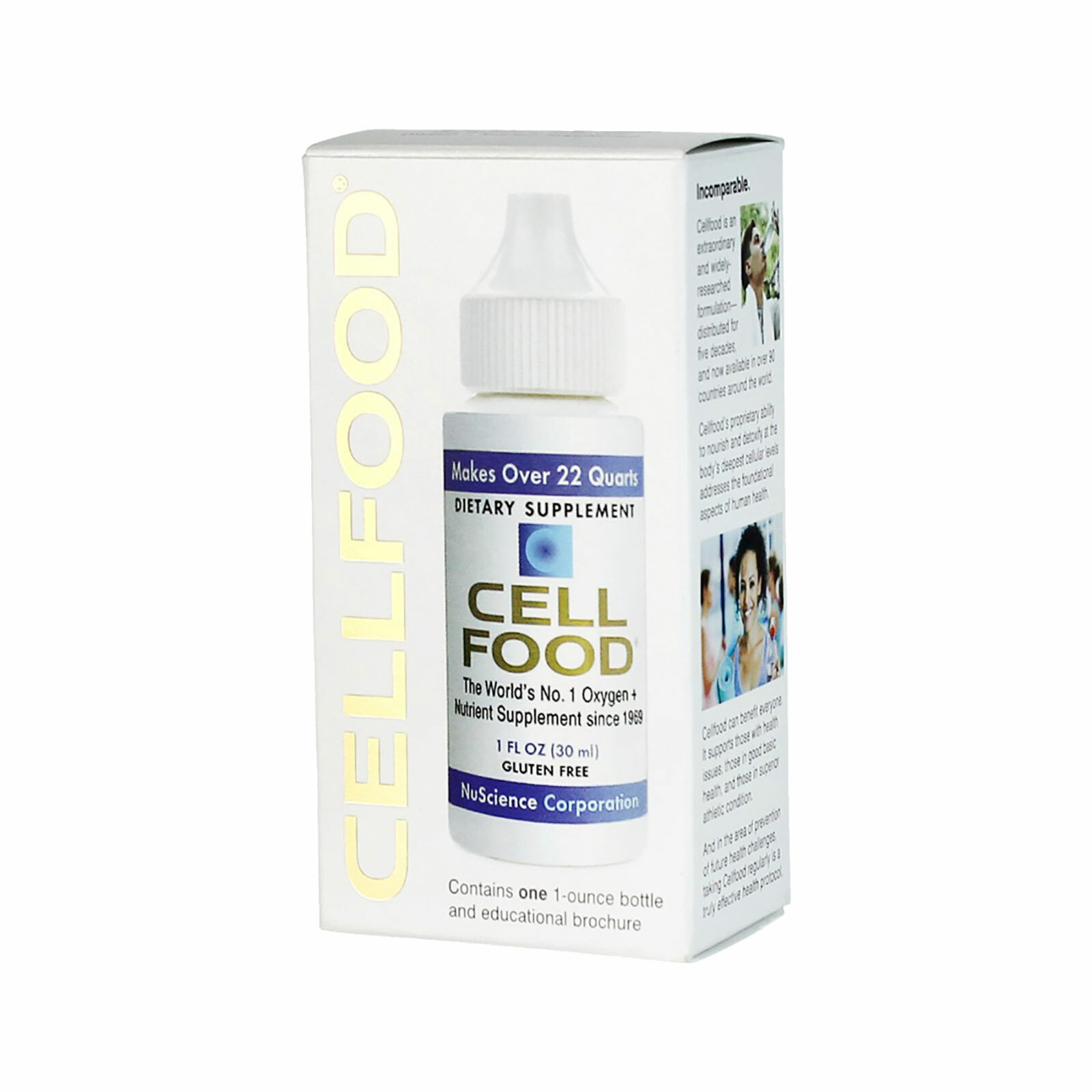 Cellfood Liquid Concentrate 1 fl oz FRESH MADE IN USA FREE SHIPPING