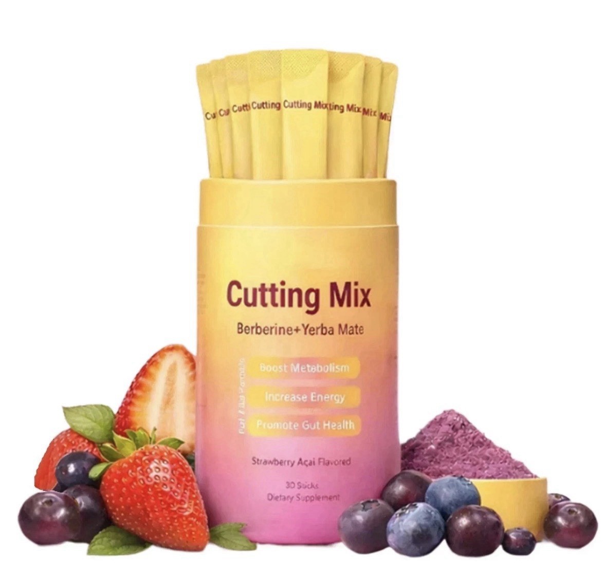 Leefar Cutting Drink Mix – Berberine, Chromium, 5-HTP, Yerba Mate & Magnesium |.