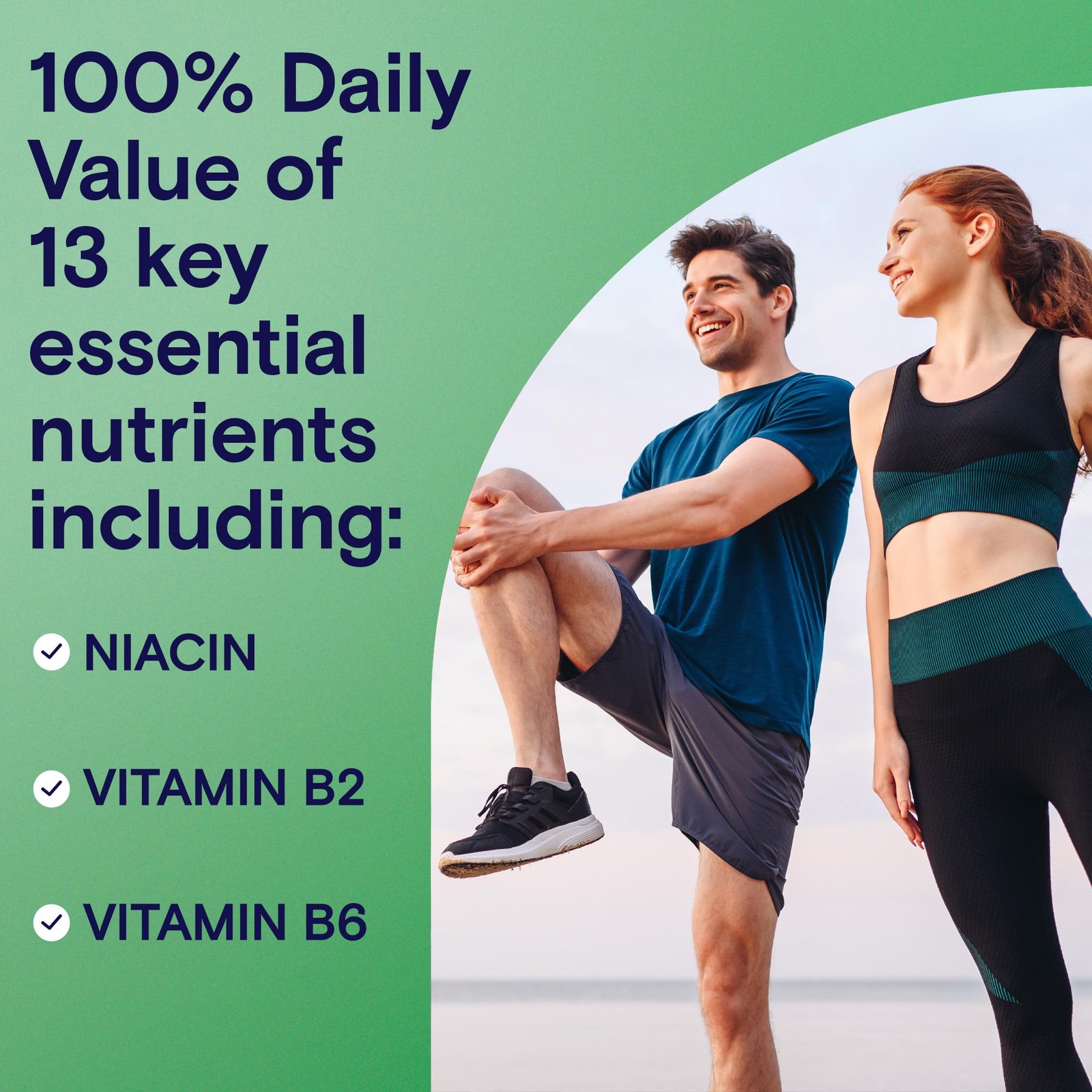 One A Day Energy Daily Essentials Multivitamin, 120 Count (Pack of 1), Green