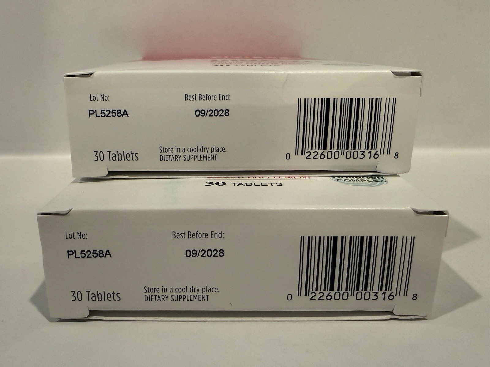 VIVISCAL Hair Growth Supplement TWO Starter Packs 60 Tablets (30 days) BB 9/2028