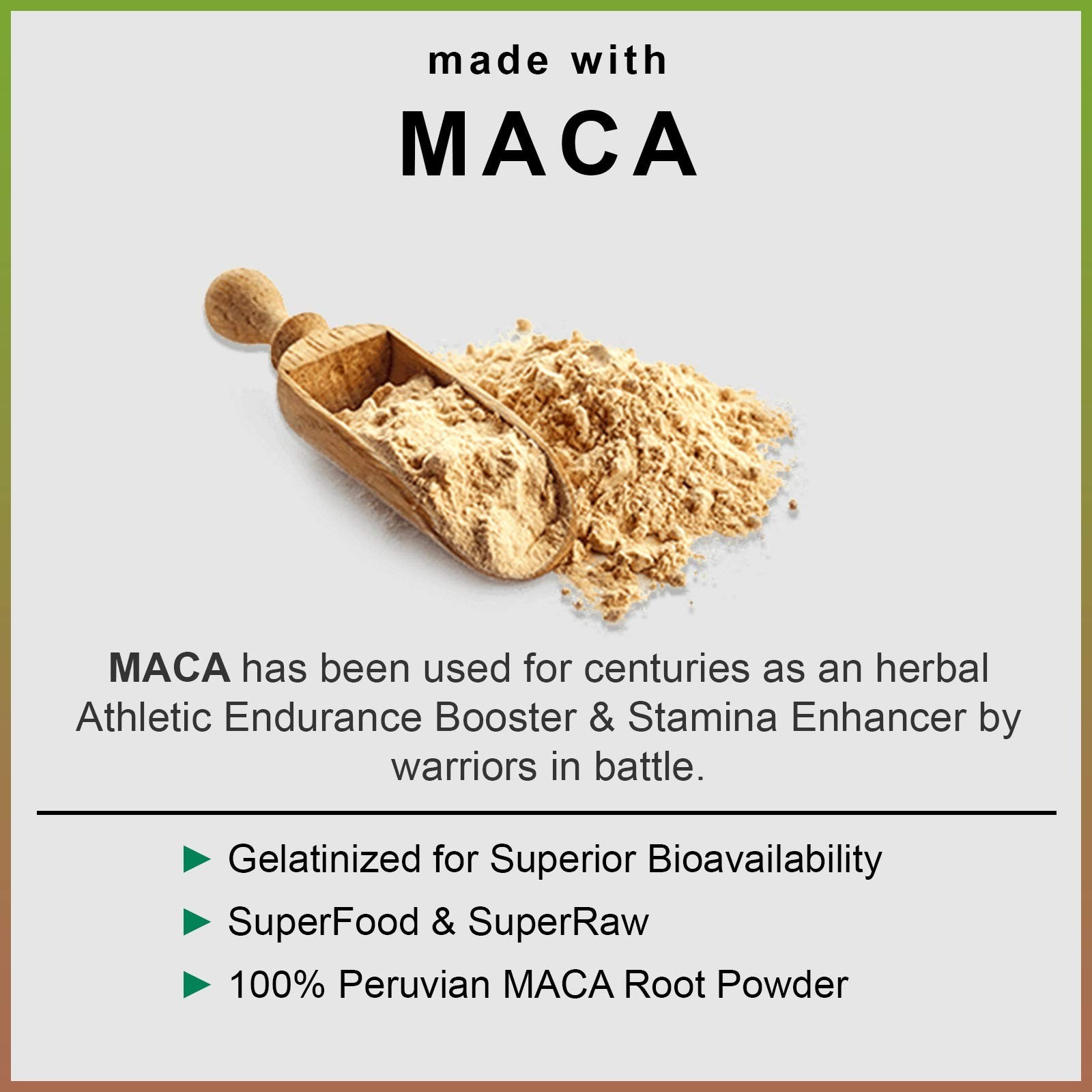 Energy Pills with 200mg Caffeine & Coconut MCT Oil, Maca Root – 50 Softgels