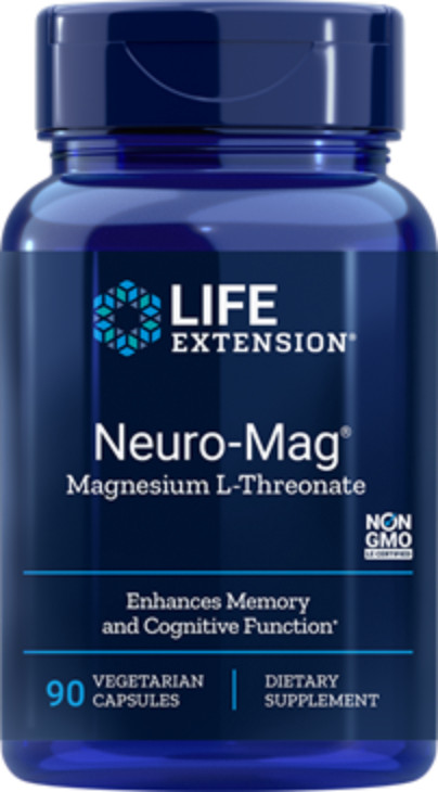 30 Bottles Life Extension Neuro-Mag magnesium 90 caps