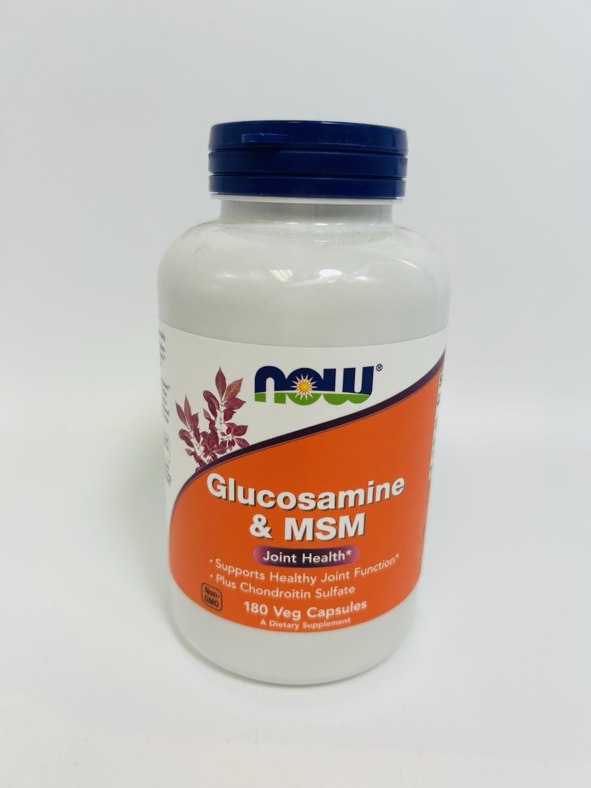 NOW Foods Supplements Glucosamine & MSM – 180 Capsules EXP 04/2027 SEALED