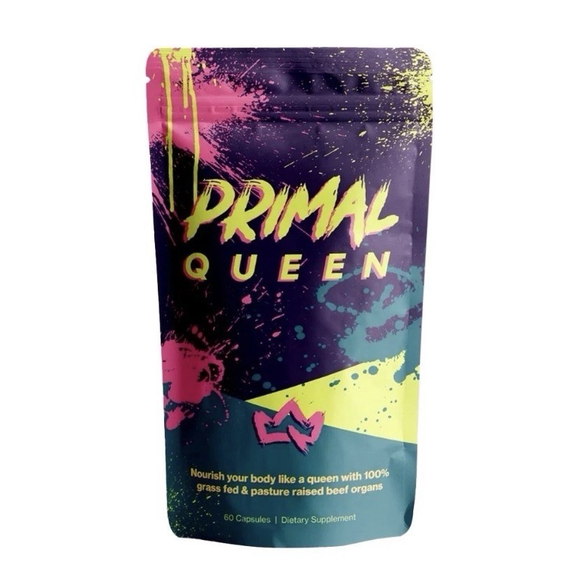 Primal Queen Supplement for Women 60 Counts Beef Organ – 1 Month Supply