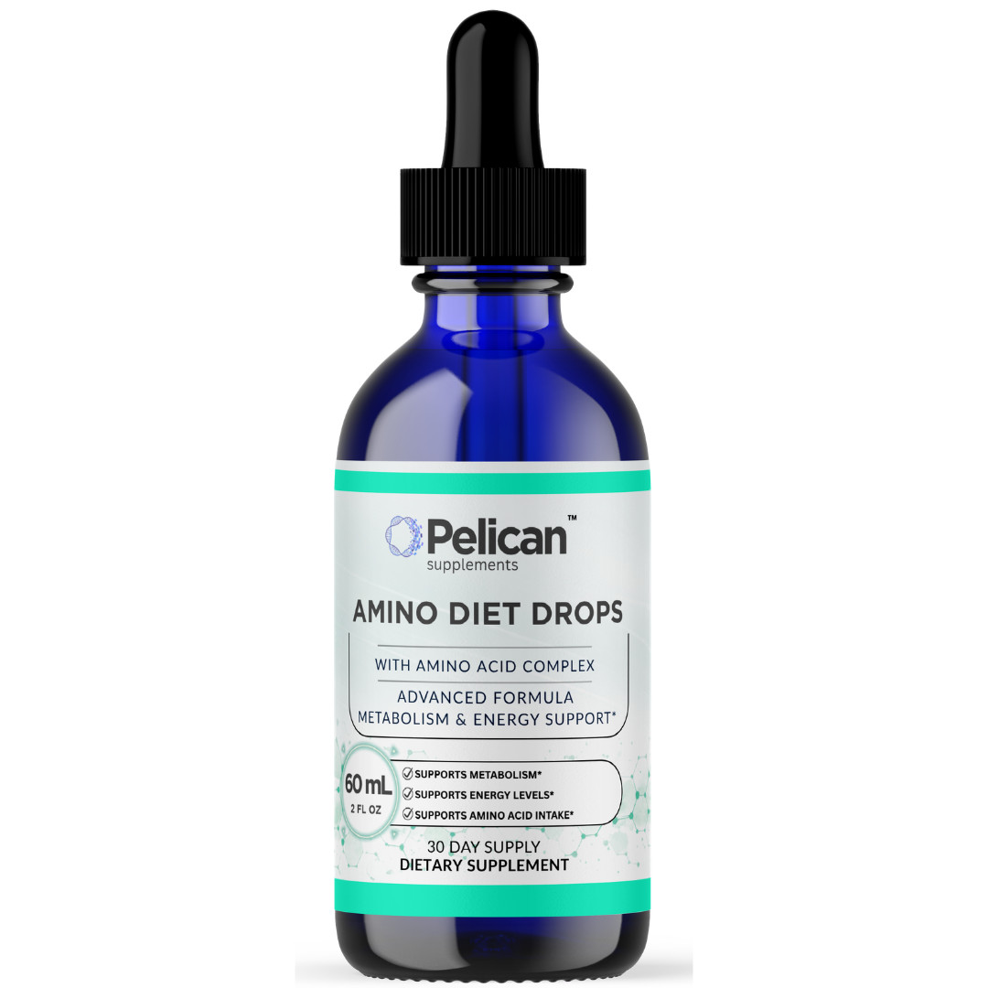 Pelican Amino Diet Drops – Metabolism & Energy Support – 60 mL