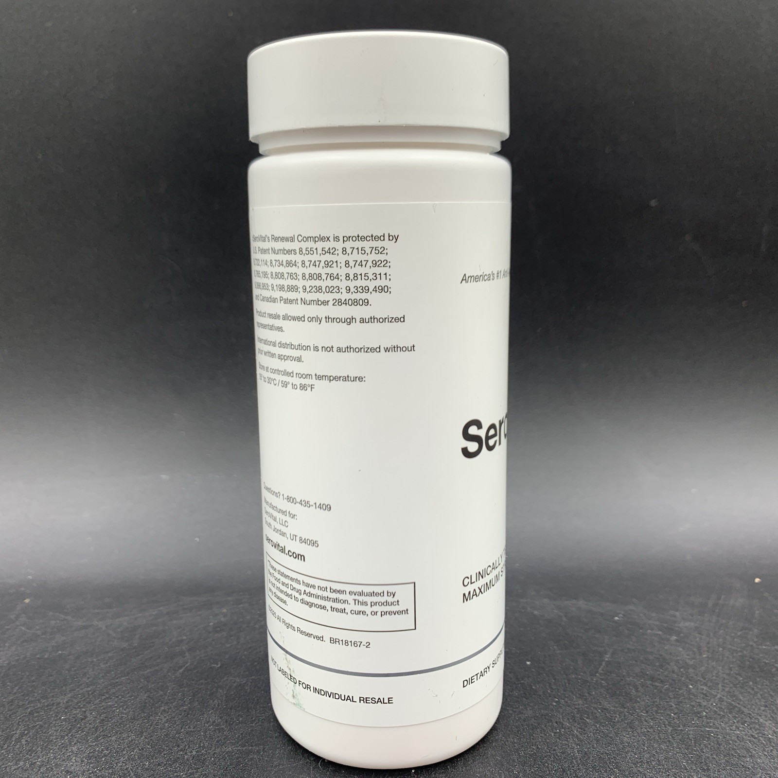SeroVital Clinically Tested Dietary Supplement 120 Cap. Exp 05/28