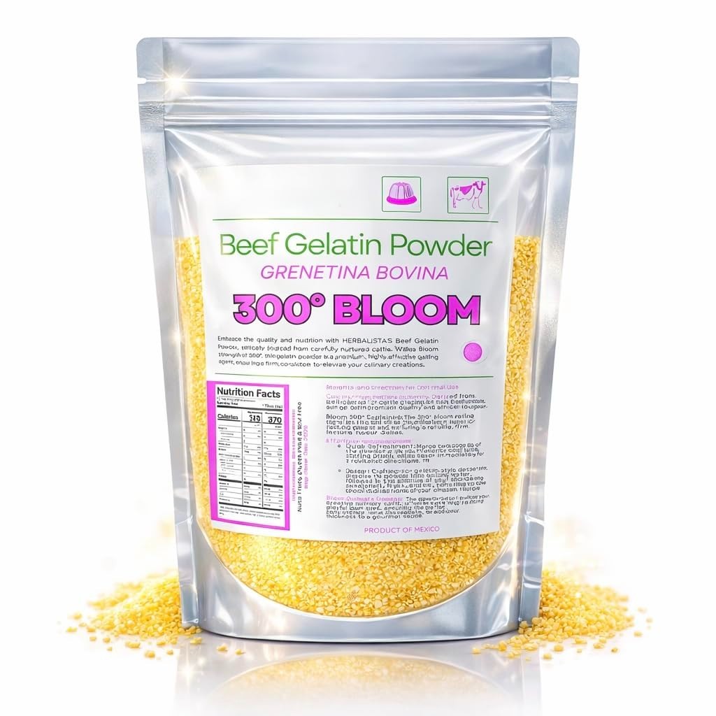 Beef Gelatin Powder 300 Bloom 4oz Unflavored Grenetina Thickener Mexico