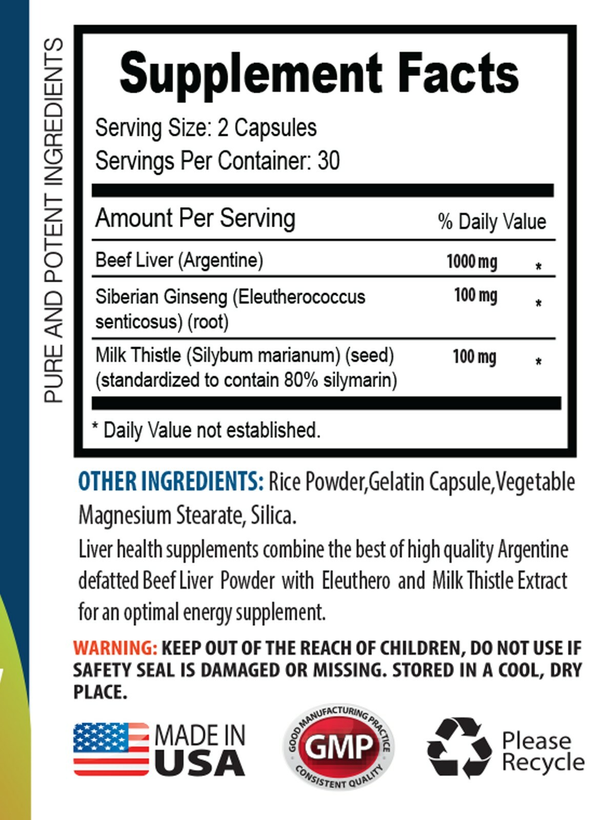 argentine beef liver – LIVER SUPPORT COMPLEX – natural weight loss pills 3B