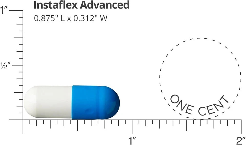 Instaflex Advanced Joint Support 30 Capsules Pain Relief Formula Exp 2027