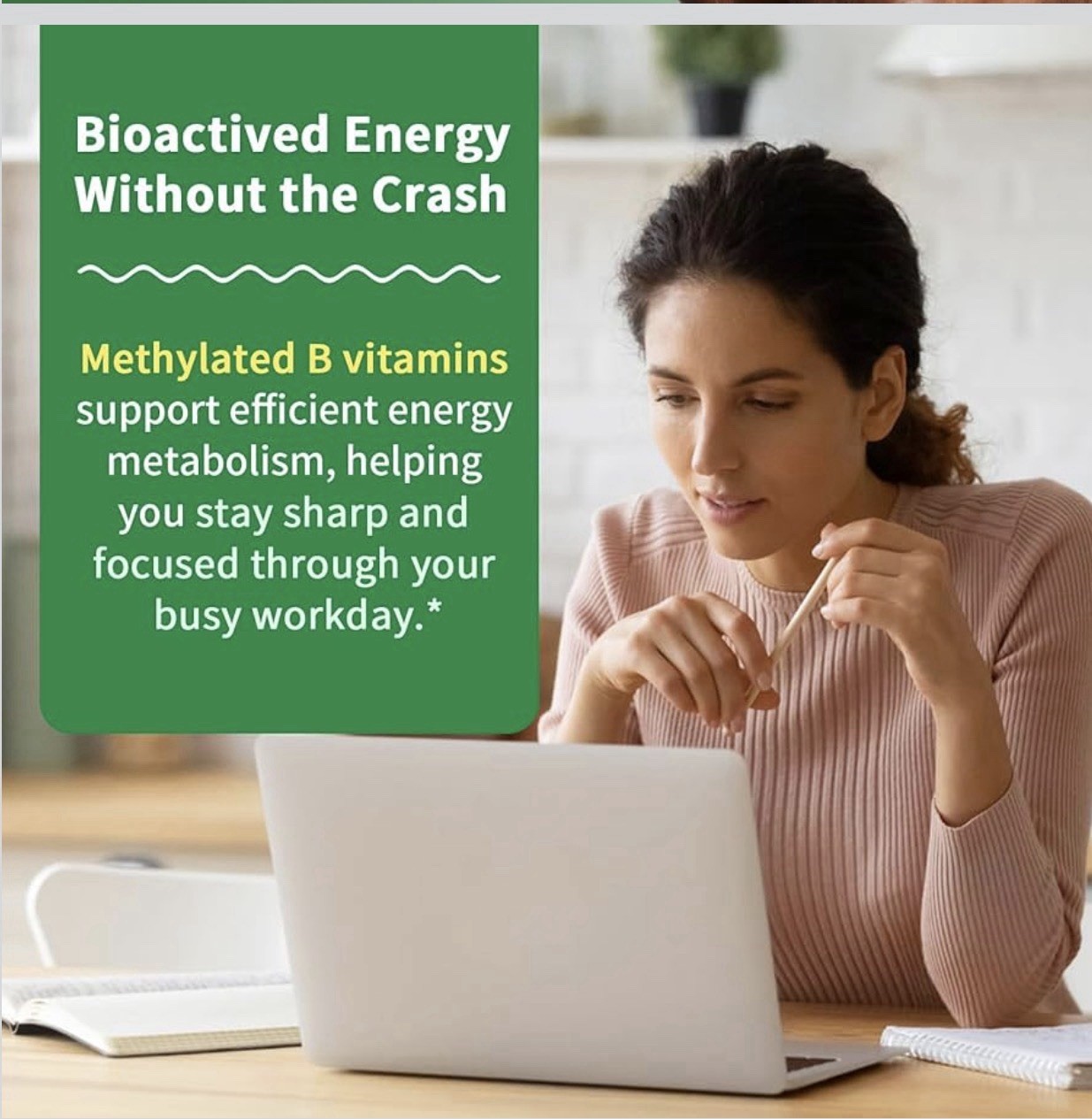 Methylated B-Complex Vegan Liquid Drops Energy, Focus & Brain Support