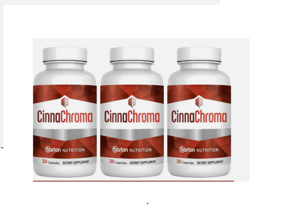 3 Packs CINNACHROMA Blood Glucose Metabolism Sugar Support Caps 30 Cinnamon New