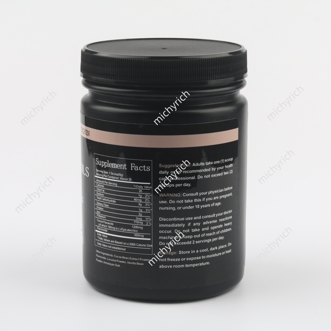 Black Forest High Flavanol Cocoa Powder Flavonoids Supplement 1200 mg （1 pack）
