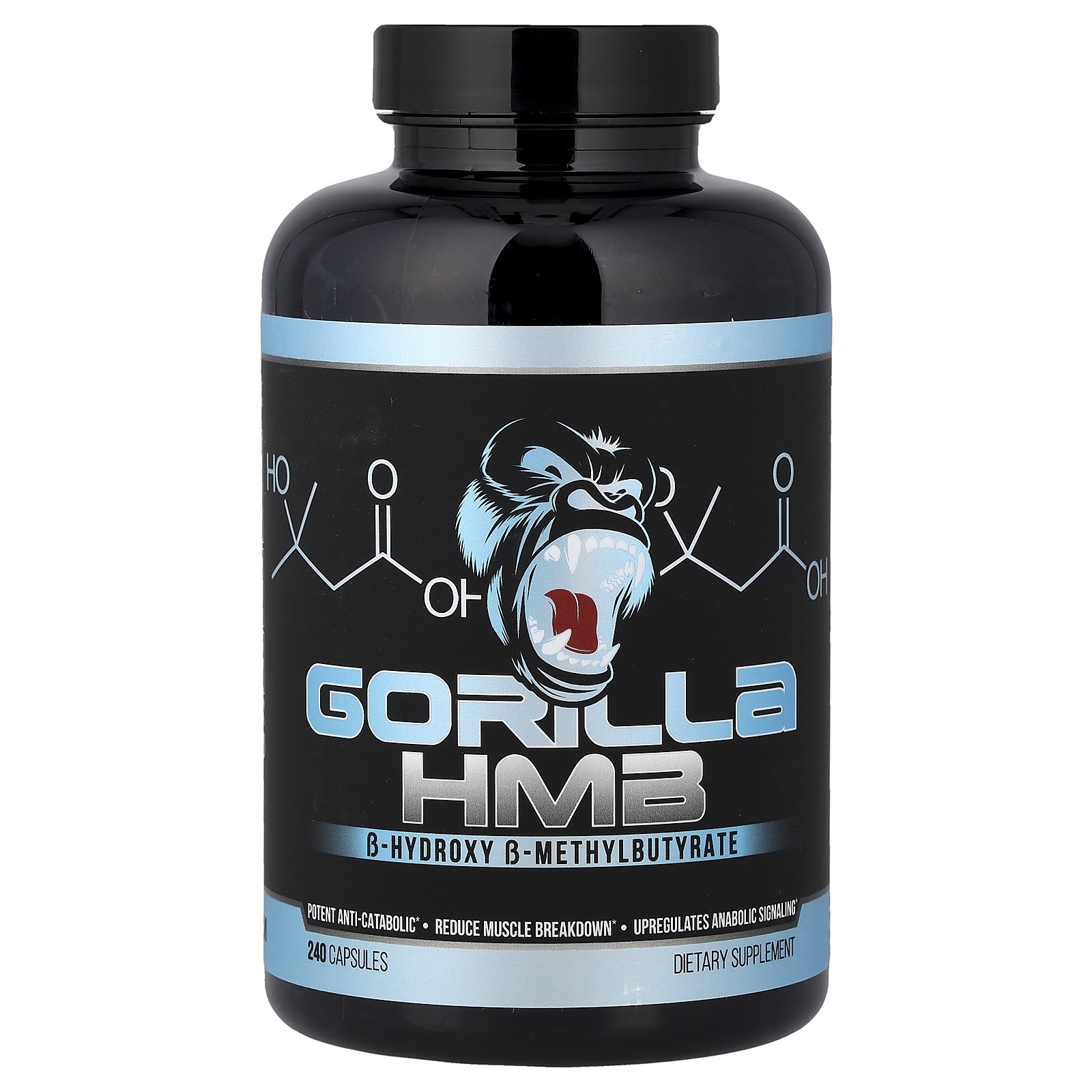 HMB, 240 Capsules (500 mg per Capsule)