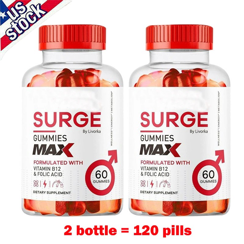 Vital Surge Male Gummies Maximum Strength Vital Surge Improved Formula 60-300PCS