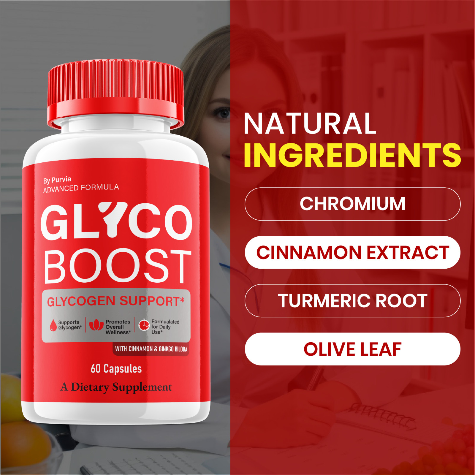 Glyco Boost Capsules for Overall Wellness Health Support Made in USA (5 Pack)