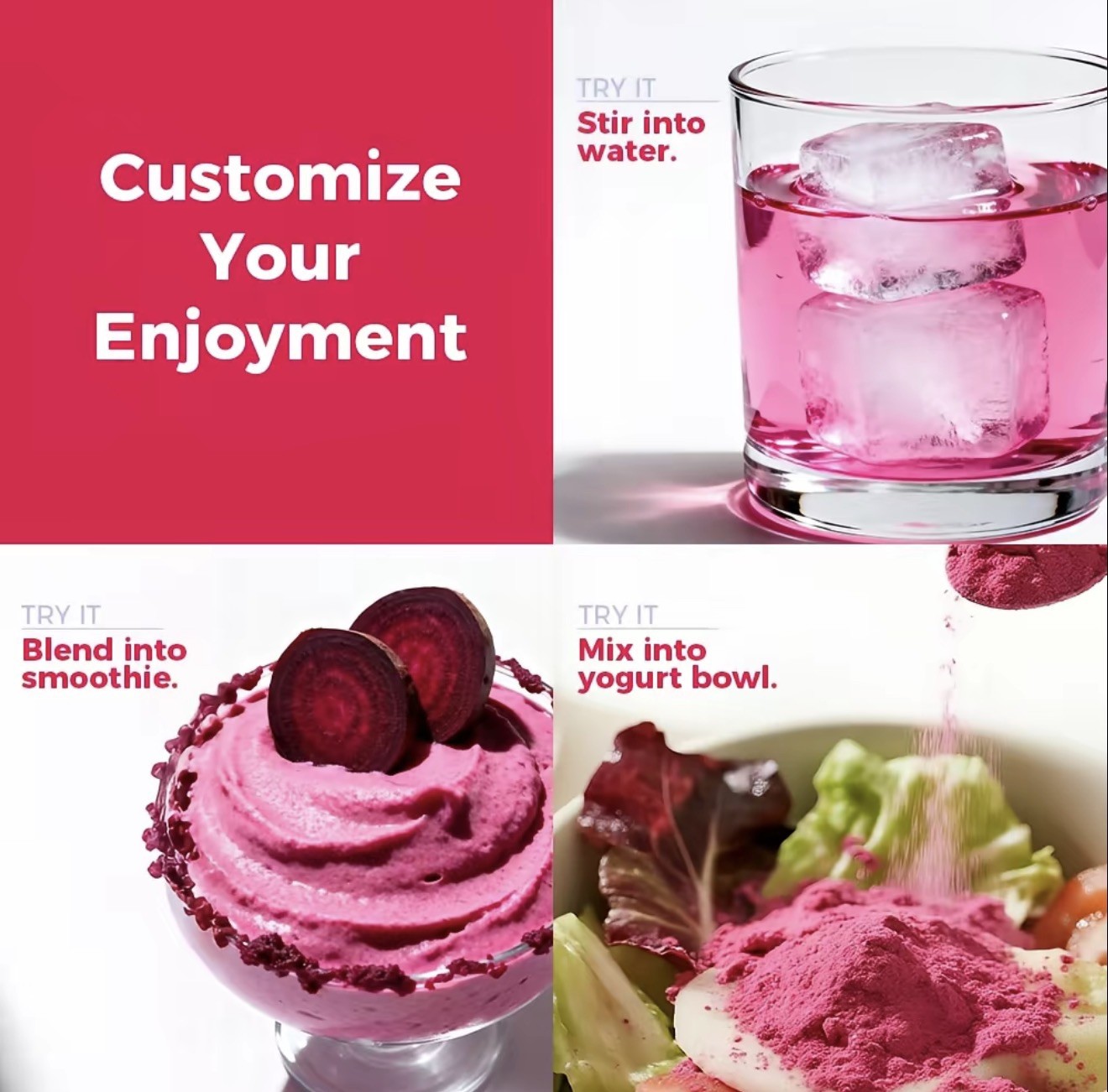 Newellme Balance Master Superfoods+ Beet Root Powder Mixed Berry 14ct – NEW