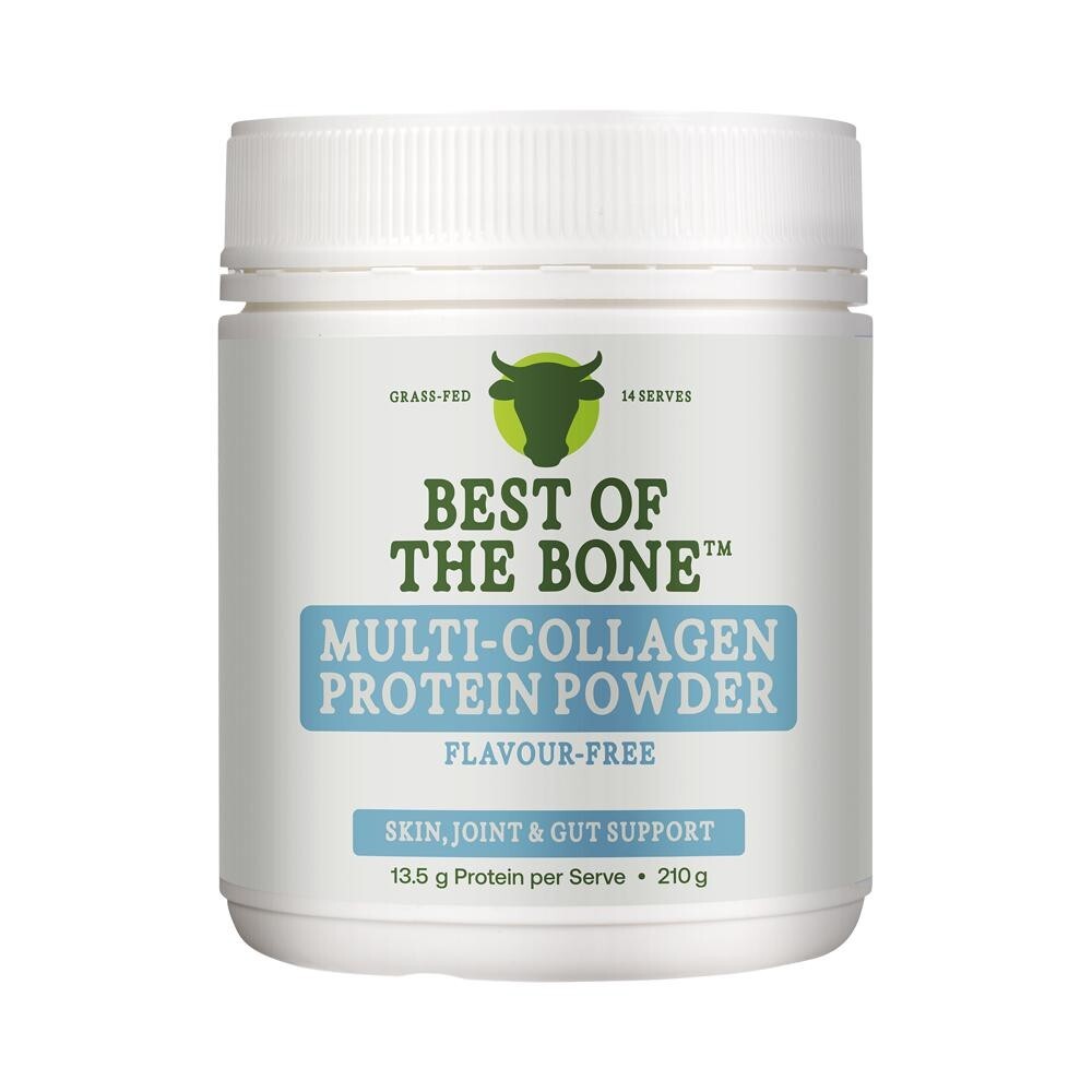 New Best of the Bone Healing Multi-Collagen Protein Powder Flavour Free 210g