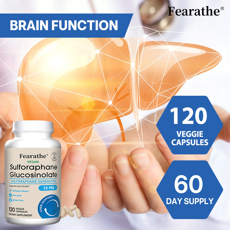 Sulforaphane Glucosinolate Supplement, Supports Liver Health