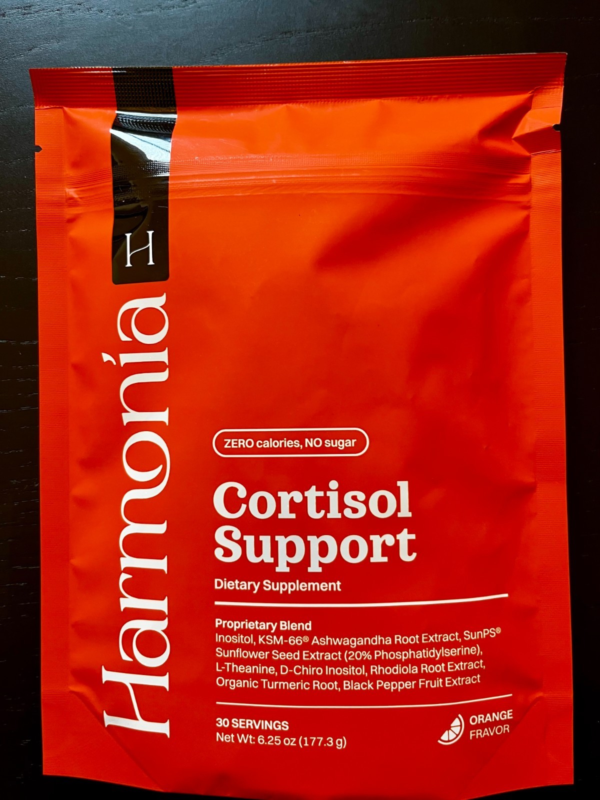 Harmonia Cortisol Cocktail Supplement Drink – Stress & Sleep Support, 30 Serving