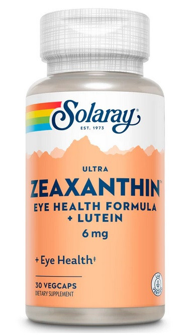 Solaray – Ultra Zeaxanthin 6 mg – 30 VegCaps