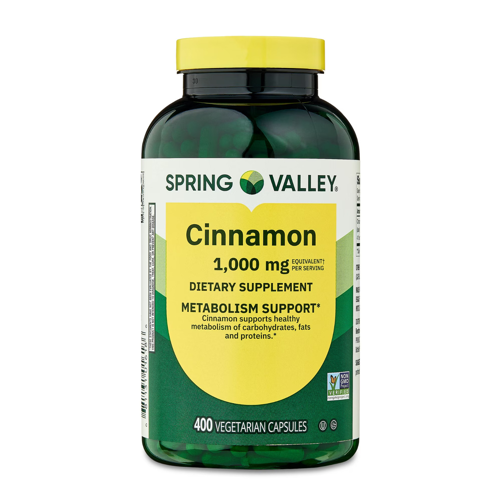 Cinnamon Dietary Supplement, 1000 Mg, 400 Count Free Shipping US