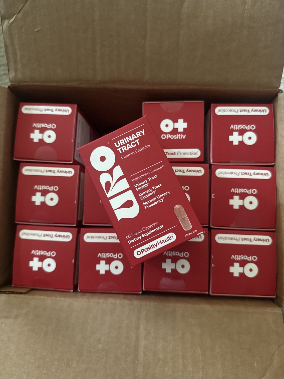 O Positive Health URO – Urinary Tract Vitamin Capsules – 60 Capsules 24 UNITS