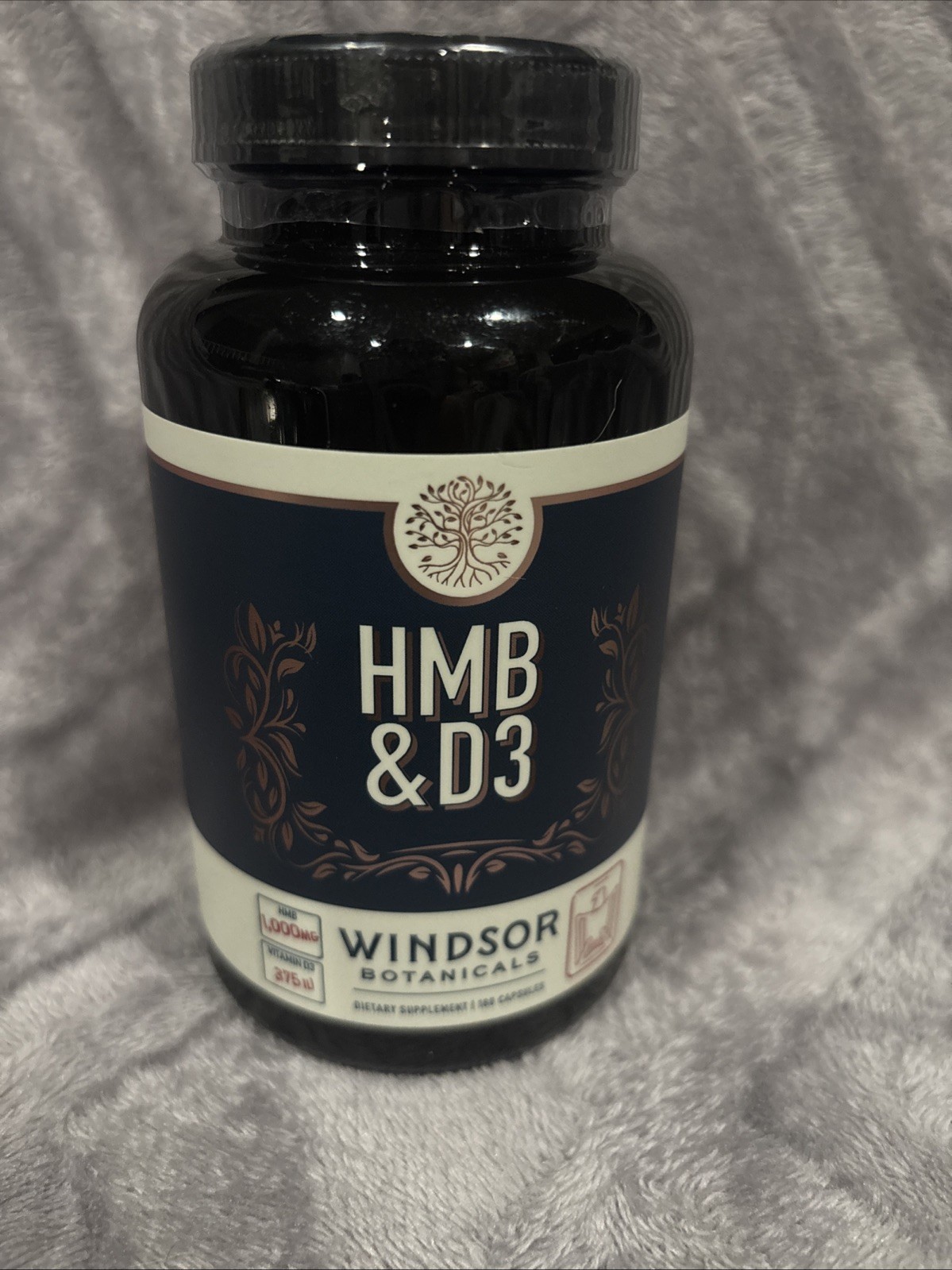 Windsor HMB and D3 180 Count – Muscle Growth, Strength, Performance exp 08/2026