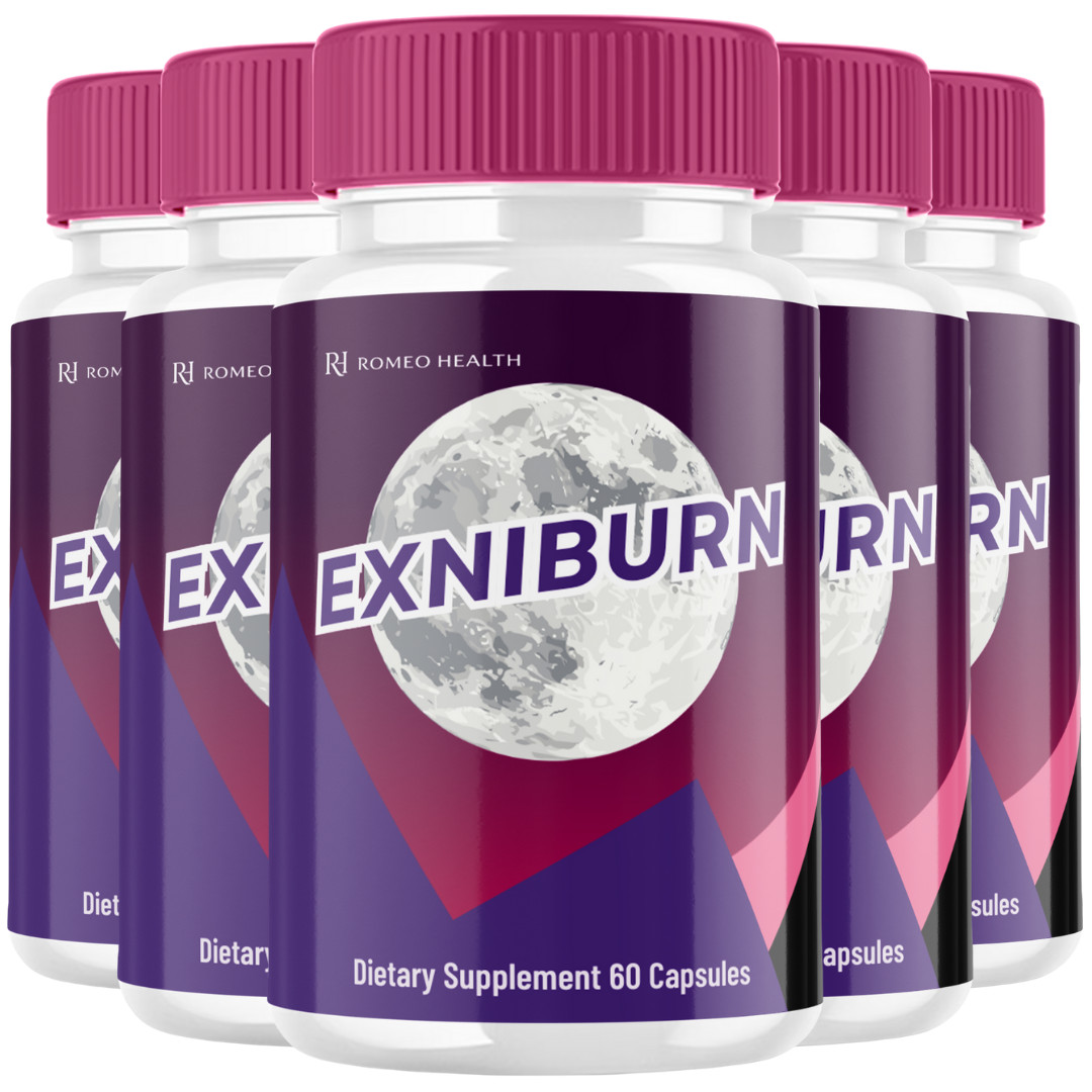 Exniburn Weight Loss Support Dietary Supplement (5 Bottle)