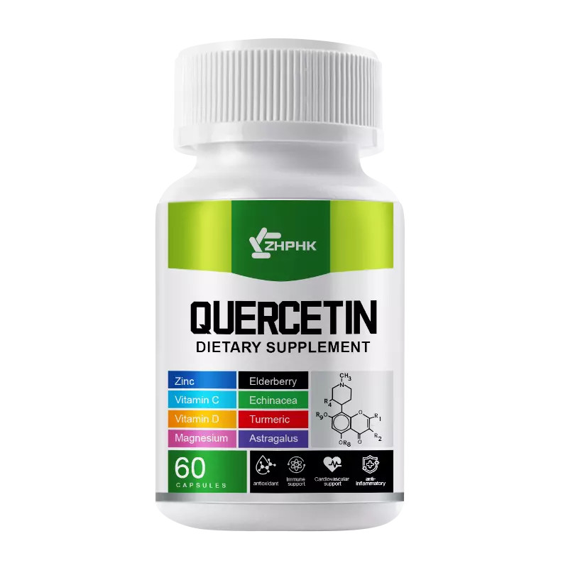 Quercetin 1000mg Vegan Capsules 95% Genuine Extract Strong 9 in 1 Supplements