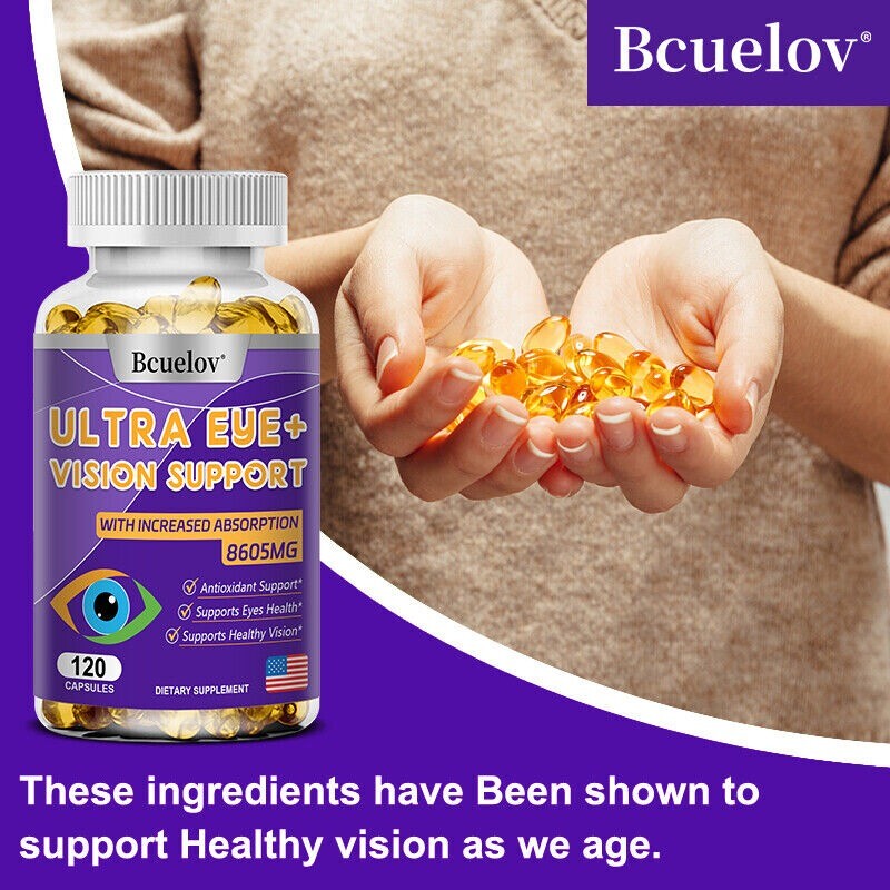 Eye Health Supplement, Lutein and Zeaxanthin, Vision Health, Eye Strain Support