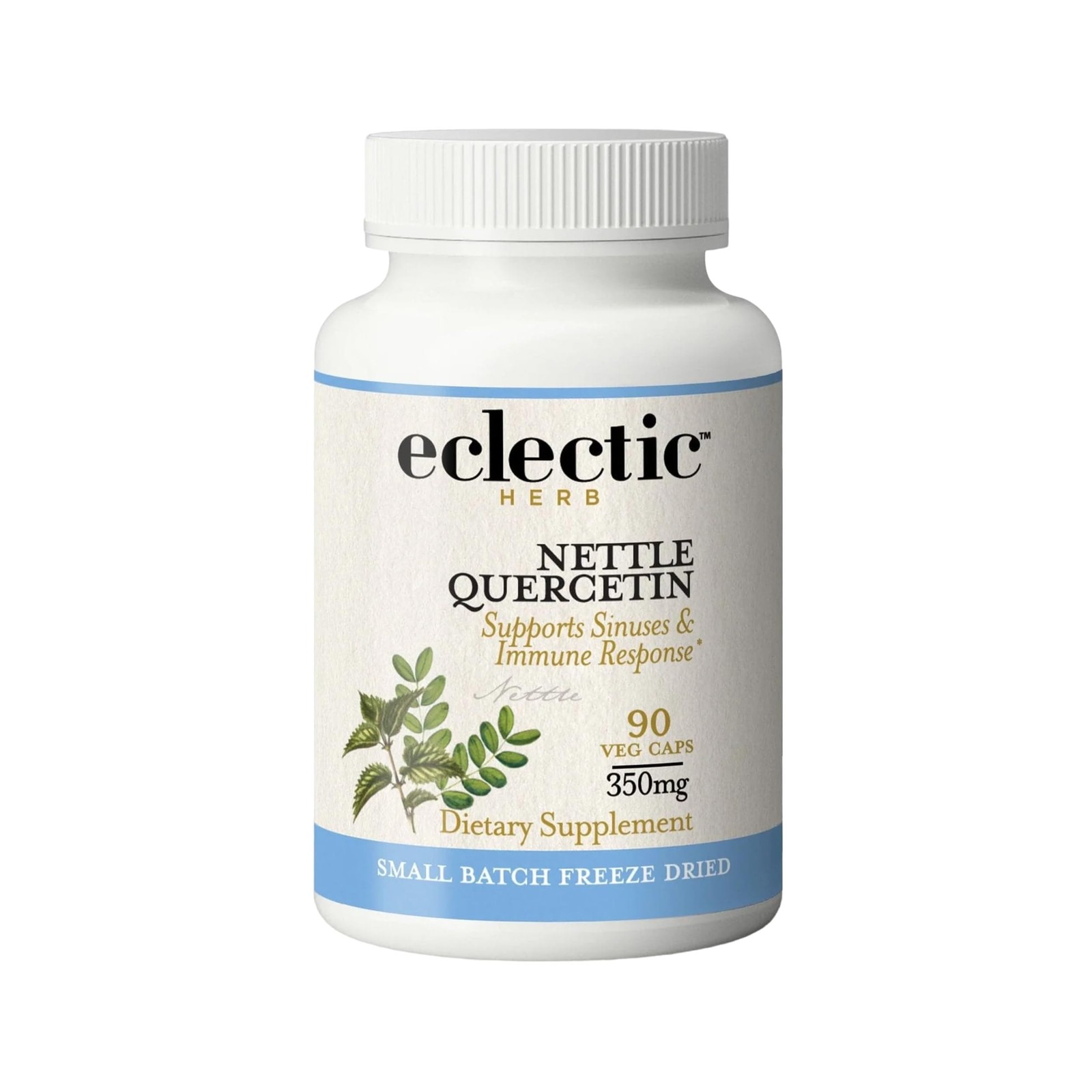 Eclectic Herb – Nettle Quercetin Capsules | Non-GMO, Vegan | 90 CT